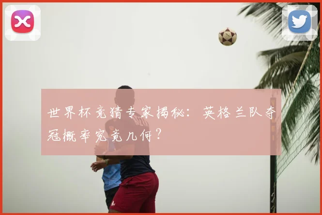 世界杯竞猜专家揭秘：英格兰队夺冠概率究竟几何？